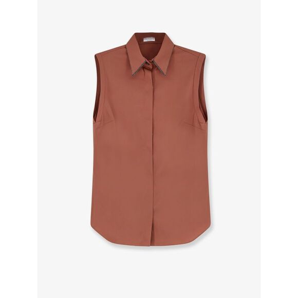 Brunello Cucinelli Women Cotton Blend Shirt